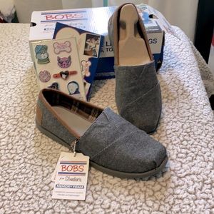 Bobs charcoal flats (25% off bundles)
